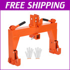 3 Point Quick Hitch Adapter Attach For Category 1 Category 2 Tractor 3000 Lbs