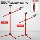 5x Mic Stand Adjustable Height Tripod W  Extending Boom Arm - Studio Recording