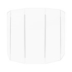 Acrylic Drum Shield Drum Screen Ds65 L W  Full Length Hinges 5 Panels 24  X 72 
