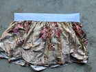 Ralph Lauren The Estate Guinevere Queen Bed Skirt Sateen Floral Flower Excellent