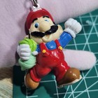 Vintage Super Mario Bros Keychain 1989