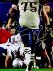 Vince Wilfork Signed New England Patriots 16x20 Super Bowl Photo Jsa Witness Coa
