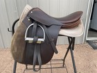 18    Stubben Athos Ii Cc Saddle   new Flocking   Billets  
