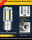Unxmrff 1156 Led Bulb White Super Bright 7506 1073 1003 1141 10pcs 