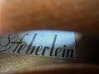 Markneukirchen German Violin Conrad Heberlein With Case And Bow Vintage