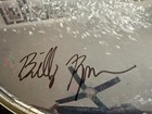  rare 2016  The Dillinger Escape Plan Billy Rymer - Signed 16 5 8  Drumhead Used