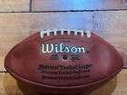 Desmond Howard Michigan Signed Game Used Wilson Nfl Football Raiders Eq Manager