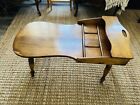 Vtg Mcm Colonial Early American Maple Cobbler Bench Table Rustic Primitive