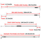 14 -16  Handlebar Brake Clutch Throttle Cable For Harley Dyna Fxdb Fxdc Non-abs