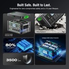 Used 2400w Portable Power Station 1843wh Generator  pure Sine Wave Ac delta2
