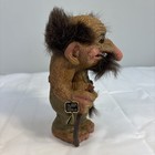 Nyform Troll Old Man W walking Stick  111 Norwegian Folklore Vintage Collectible