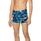 Speedo 7730210 Square Leg Swim Trunk Tie Dye Ibiza Blue Large