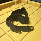 Black Tactical Rifle Sling Adjustable Nylon Strap Quick Attach Hardware