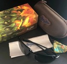Maui Jim Sport Sunglasses 407-02 Ho okipa Black Wrap Frames With Black Lenses