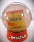 Omega Mart Glitter Globe W done Detergent Box Laundry Powder