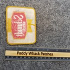 Vintage Schmidt Beer Patch Stained 70s 80s  J5