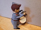 Vintage  Schuco Wind Up  Dancing Soldier  With Drum And Cymbals