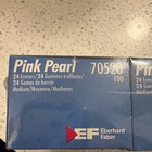 Vintage Eberhard Faber Pink Pearl Pencil Erasers  Medium 24-count Box