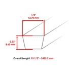 Deck Belt For Craftsman 144959 21547188 532144959 531300766 6905000008 M126012