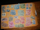 Vintage Costa Rica Stamps Lot Of 110  Used Old Dealer Stock