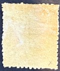 Quensland  - 1862 1d Orange Vermillion Qv Perf 13 Sg22 Mint   120  e632 