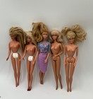 1966 Barbie By Mattel Made In China Indonesia 1960s Lot Of 5 Mid Century Dolls