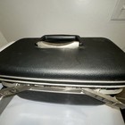 Vintage Samsonite Silhouette Train Makeup Case Shwayder Bros Dark Gray No Key