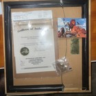 Disneys Lion King Main Cast Sericel Triple Matte  Coa And Matching Post Card