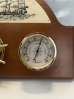 Vtg mcm Sunbeam Weather Station Barometer  Thermometer  Humidity Sail Ships  T21