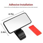 Baby Car Mirror Safety Car Seat Mirror For Rear Facing Infant 360   Rotation View
