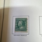 Us Used Stamp Album Pages Lot 1901-1930 1c-30c Machine Cancel Historical