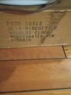 1970s  rare  Winchester Sporting Arms   Ammunition Advertising Clock Read