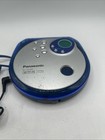 2001 Panasonic Portable Blue Cd Player Sl-sx390 - Tested