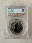 1988 Canada 5 Dollar Silver Maple Leaf - Cac Certified Ms 66