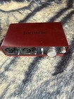 Focusrite Scarlett 2i2 Usb 2 0 Desktop Audio Interface  2 Mic  Direct Monitor