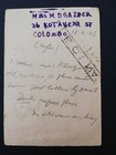 6849  Sri Lanka Ceylon Colombo 1949 Full Postcard 3c Stamps Added 