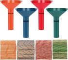 100 Assorted Flat Coin Wrappers-4 Coin Sorters Tubes-penny nickel dime quarter