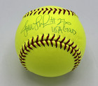 Jennie Finch Autographed Softball Mizuno Usa Inscription  27 Coa