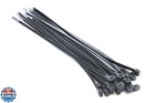 100-pack Heavy Duty 14 Inches 120 Pound Cable Zip Tie Down Strap Wire Nylon W