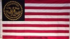 4th Regt  Us Colored Troops Heavy Cotton Flag - Embroidered   Sewn - Historical