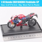 1 18 Scale Maisto Honda 1000rr-r Fireblade Sp Diecast Model Motorcycle Bike 2020