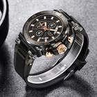Men Quartz Watch Big Dial Luminous Date 5atm Waterproof Sport Boy Man Wristwatch