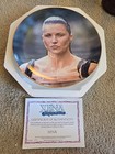 Xena Warrior Princess 24 Kt Gold Lined Plate  Certificate Of Authenticity   52