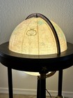 Globe Vintage Replogle Heirloom Globe Rolling Illuminated 34  Mid Century Modern