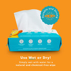     The Original 100  Pure Cotton Dry Baby Wipes  600 Count 