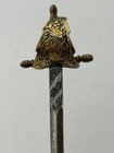 Vintage Toledo Miniature Sword Letter Opener Made In Spain Ornate