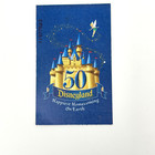 Disneyland 50th Anniversary Ticket Stubs Lot 3 Tinker Bell Castle Park Hopper