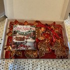 Aunt Sandy Claus 8   Copper Christmas Cookie Cutters Ornaments Qvc Decore New