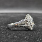 High School Class Ring Class Of 2027 Ring Marquise Diamond Simulant Cluster Ring