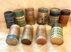 Lot Of 28 Edison columbia Cylinder Gold Moulded Records  See Recording List